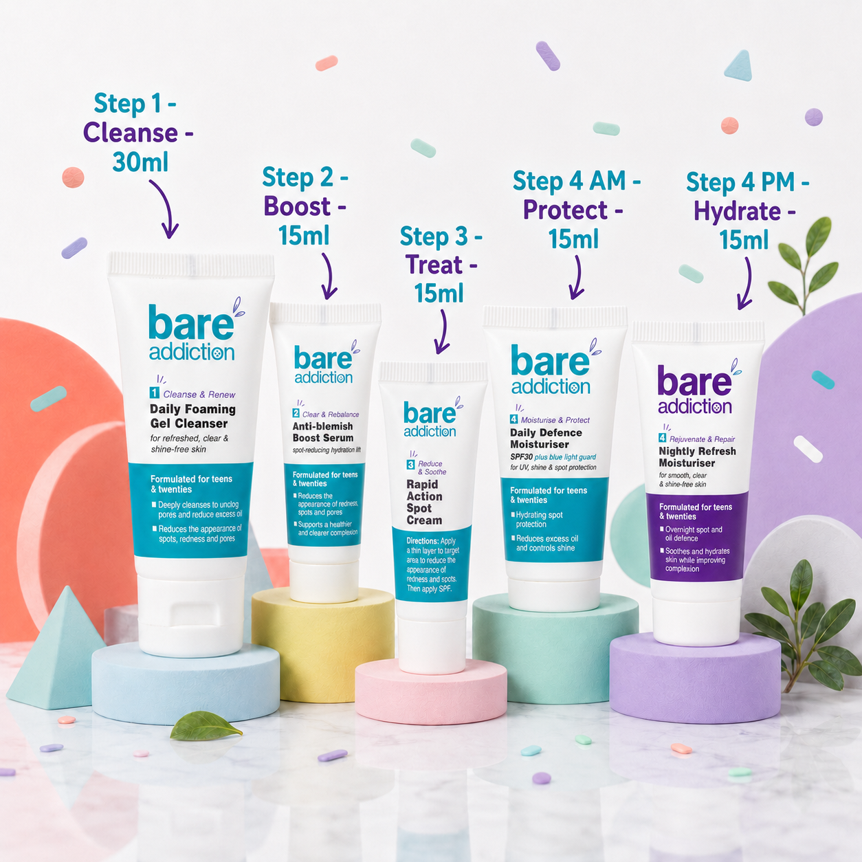 Clear Skin Mini Kit - Trial/Travel kit