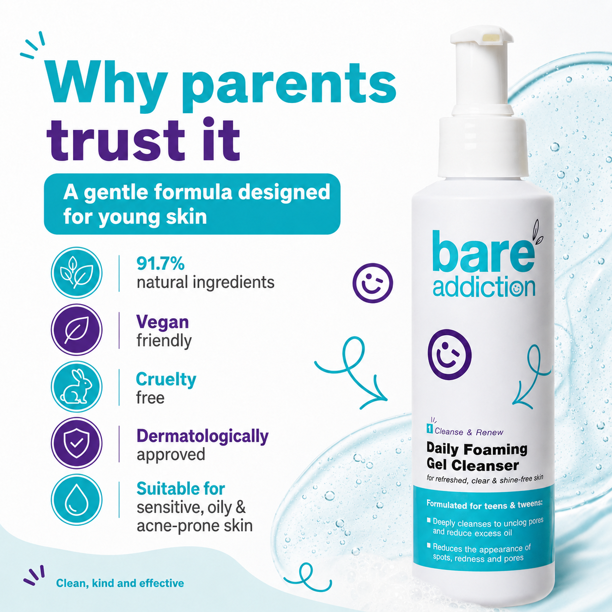 Teen Boy Face Wash