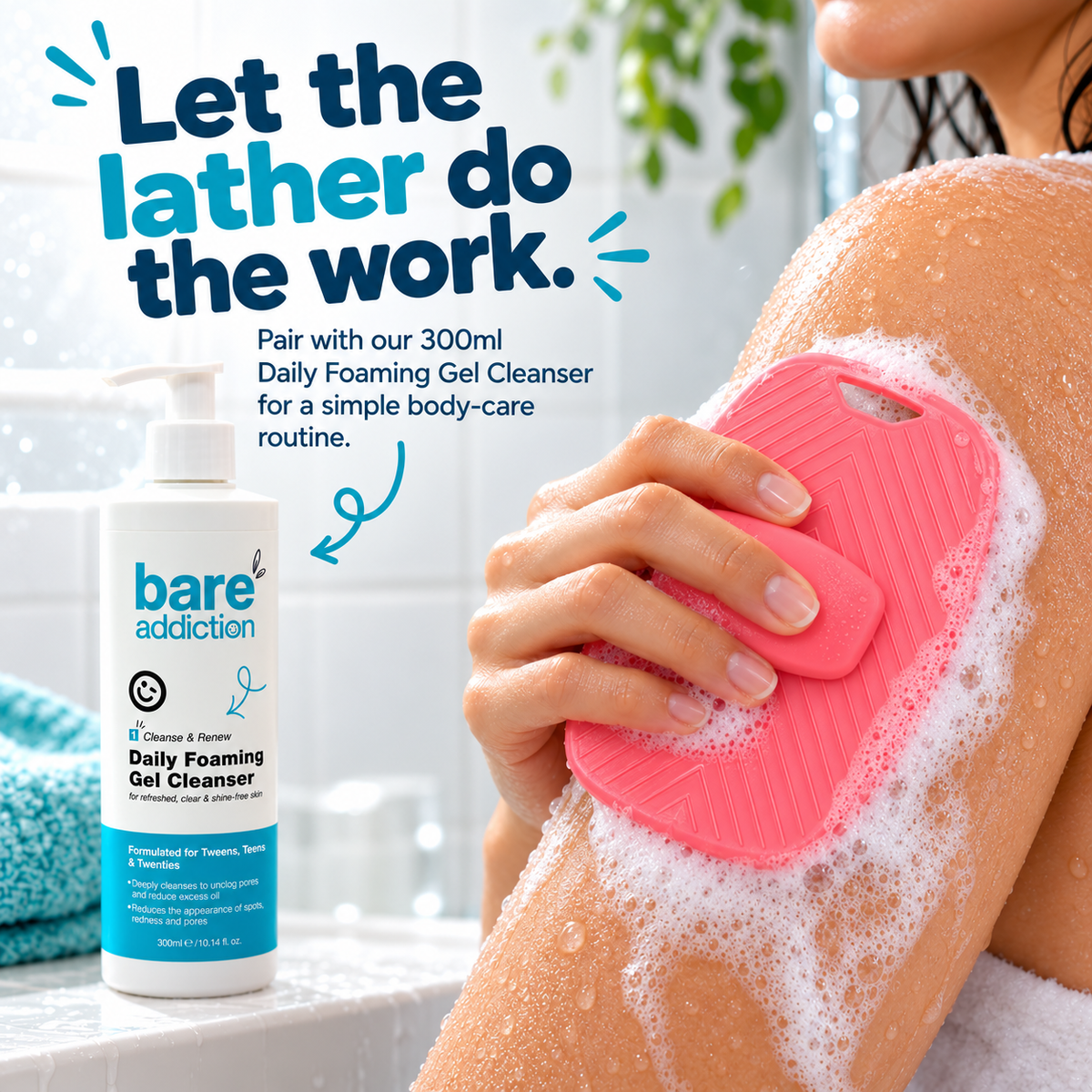 Bare Buff Body Scrubber