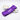 Bare Addiction Purple Cotton Headband