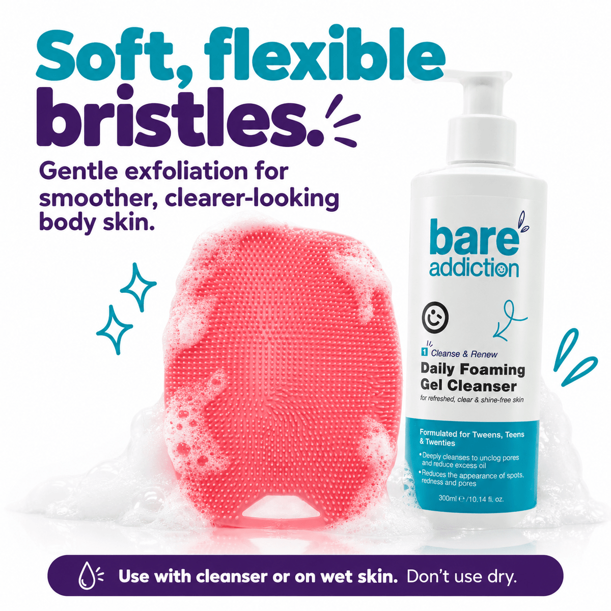 Bare Buff Body Scrubber